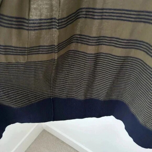 Talbots Pima cotton stripe cardigan - Picture 10 of 13